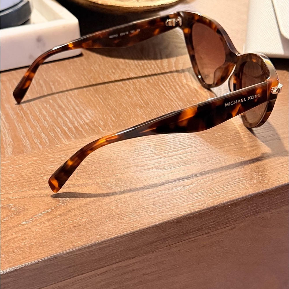 Michael Kors Brown Tortoise Sunglasses - Picture 6 of 6